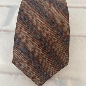 Vintage Vintage YSL Ornately Striped Necktie